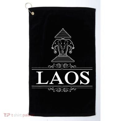 Erawan Laos Three Headed Elephant Golf Towel