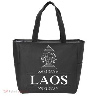Erawan Laos Three Headed Elephant Tote Bag