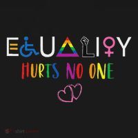 Equality Love Together Equality Hurt No One Human Rights Doggie Tank thumb 4