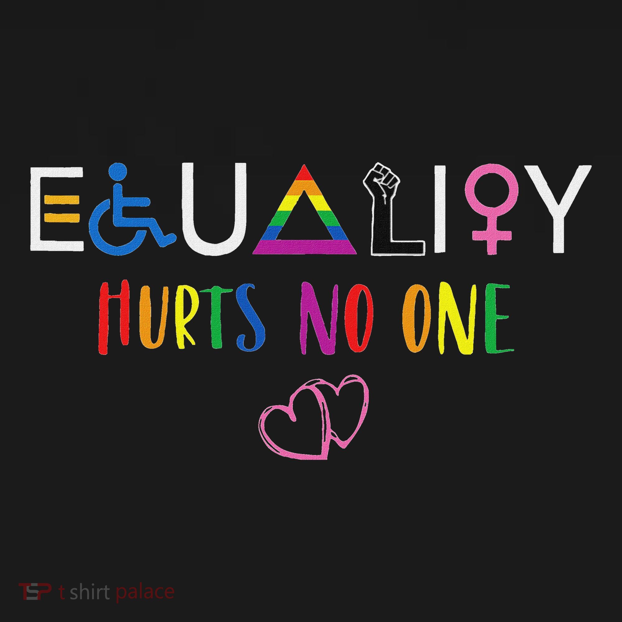 Equality Love Together Equality Hurt No One Human Rights Apron