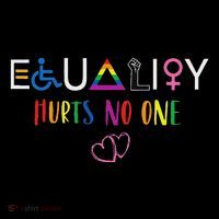 Equality Love Together Equality Hurt No One Human Rights Baby Bodysuit thumb 2