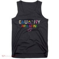 Equality Love Together Equality Hurt No One Human Rights Tank Top thumb 0