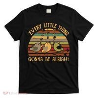 Every Little Thing Is Gonna Be Alright Birds Singing Vintage T-Shirt thumb 0