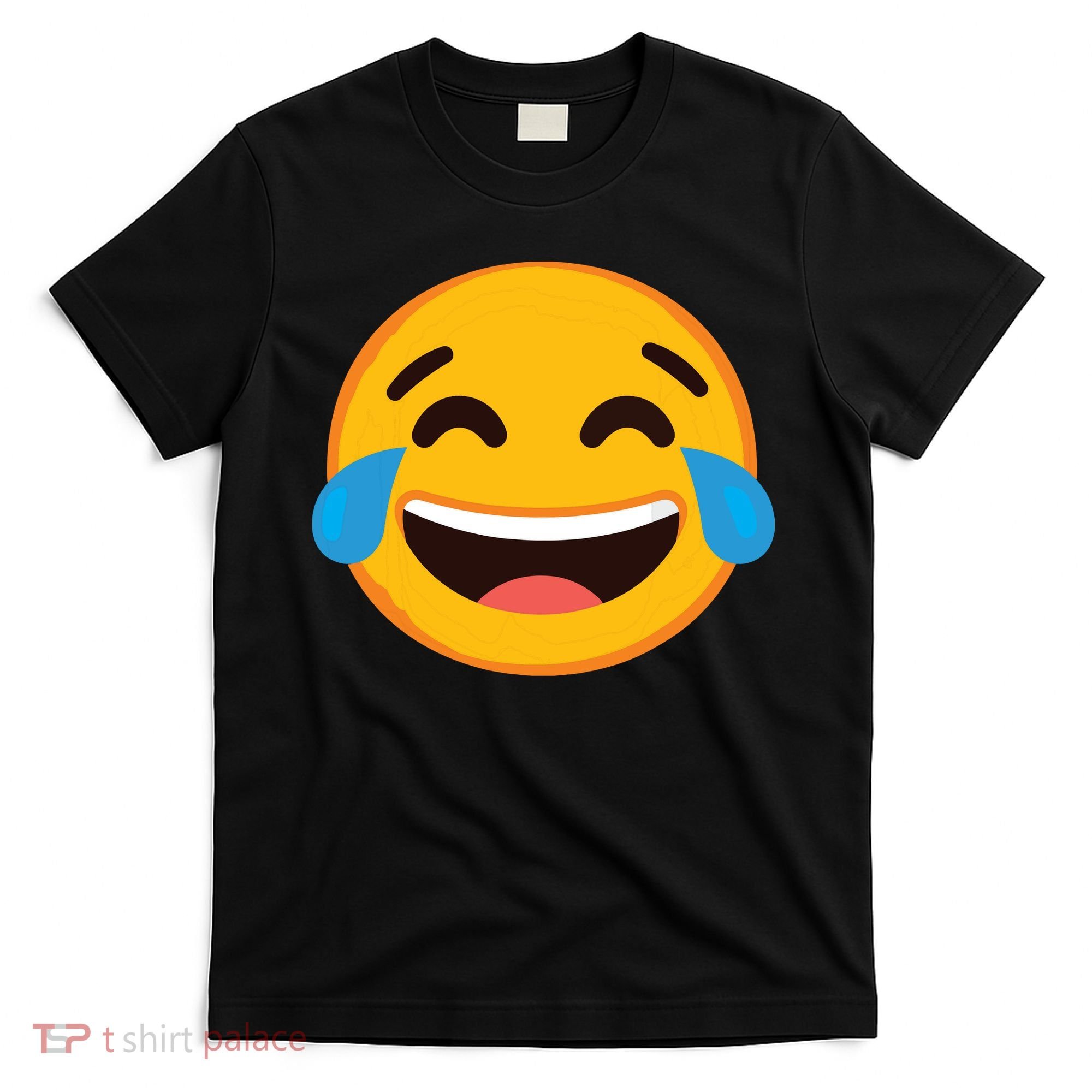 Emoticon Laughing Tears Face With Tears Of Joy Gift T-Shirt
