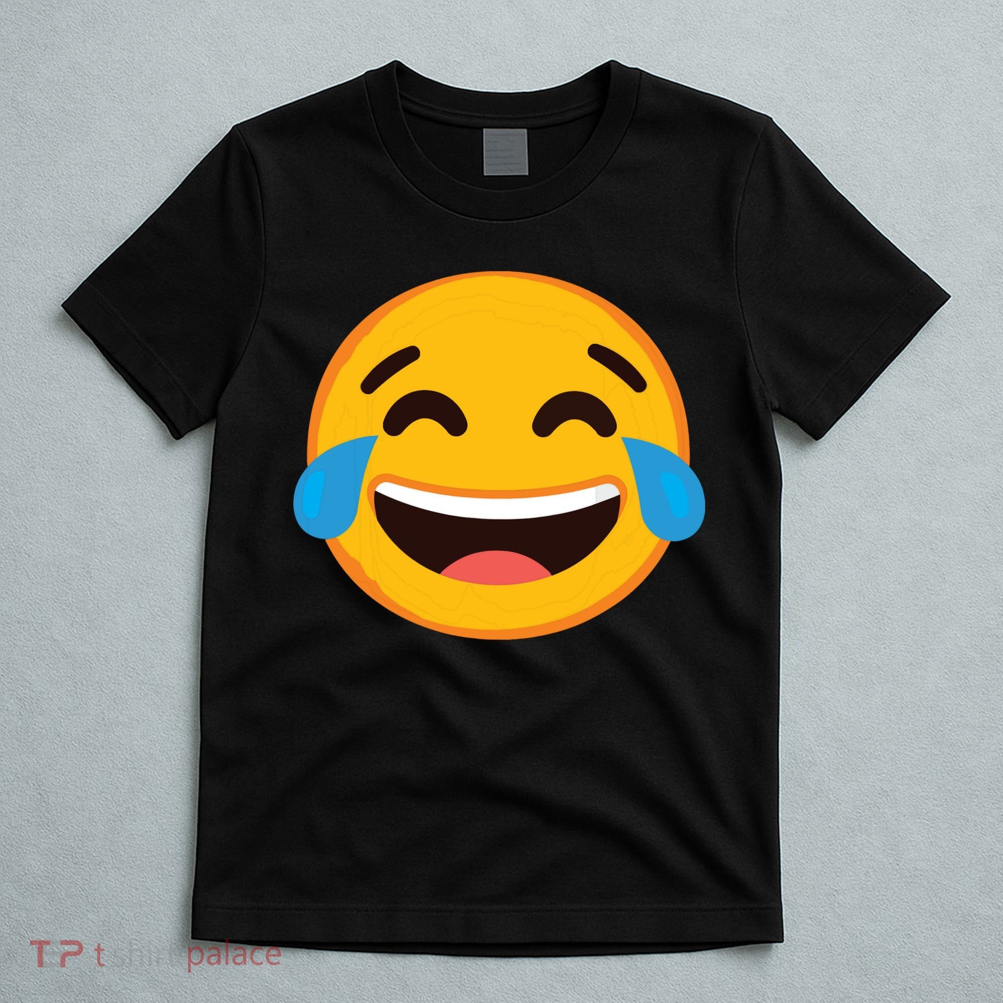 Emoticon Laughing Tears Face With Tears Of Joy Gift T-Shirt