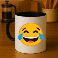 Emoticon Laughing Tears Face With Tears Of Joy Gift Coffee Mug thumb 4