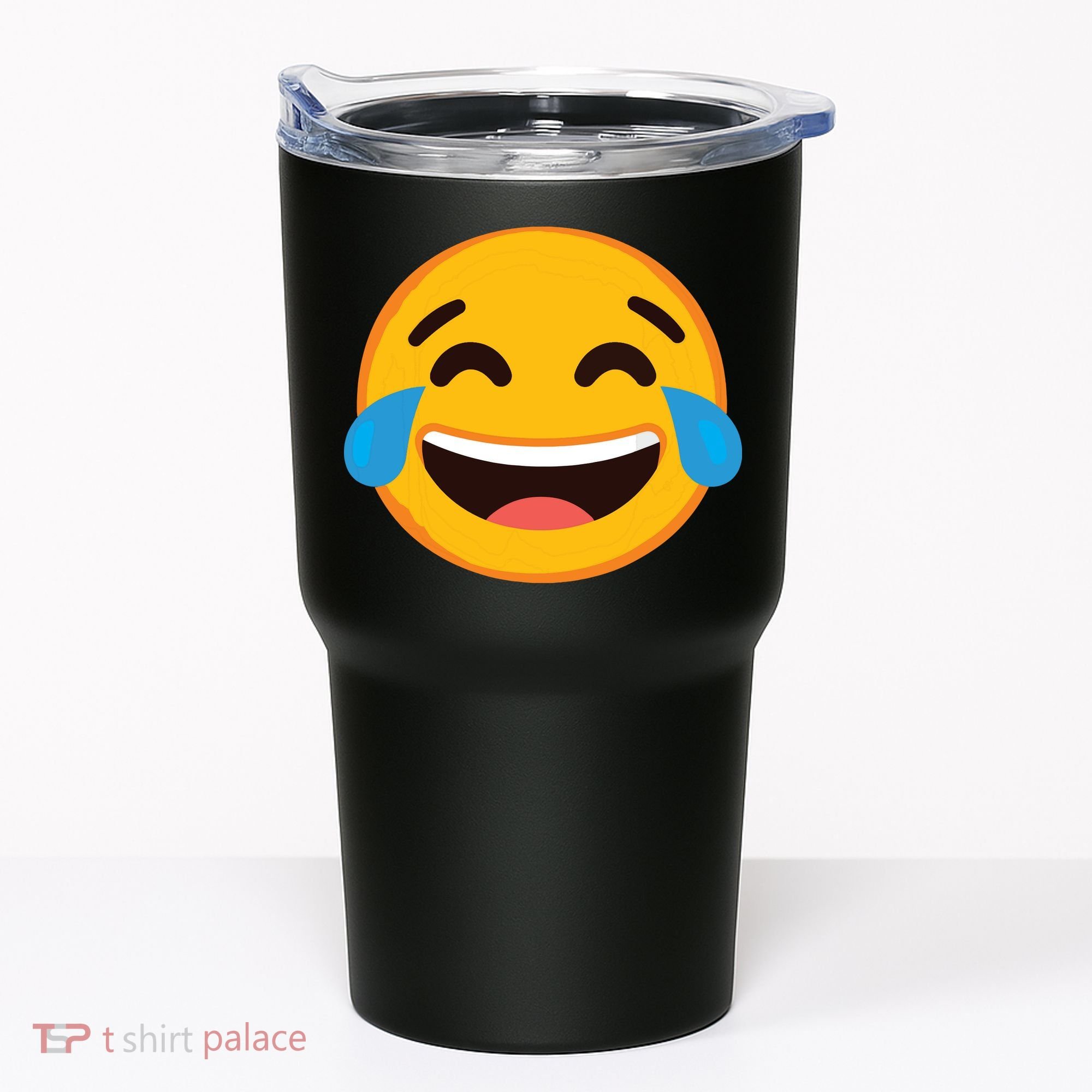 Emoticon Laughing Tears Face With Tears Of Joy Gift Tumbler