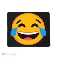 Emoticon Laughing Tears Face With Tears Of Joy Gift Mousepad thumb 0