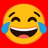 Emoticon Laughing Tears Face With Tears Of Joy Gift Santa Hat thumb 1