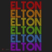 Elton Wordmark Pattern Retro Style Tumbler thumb 3