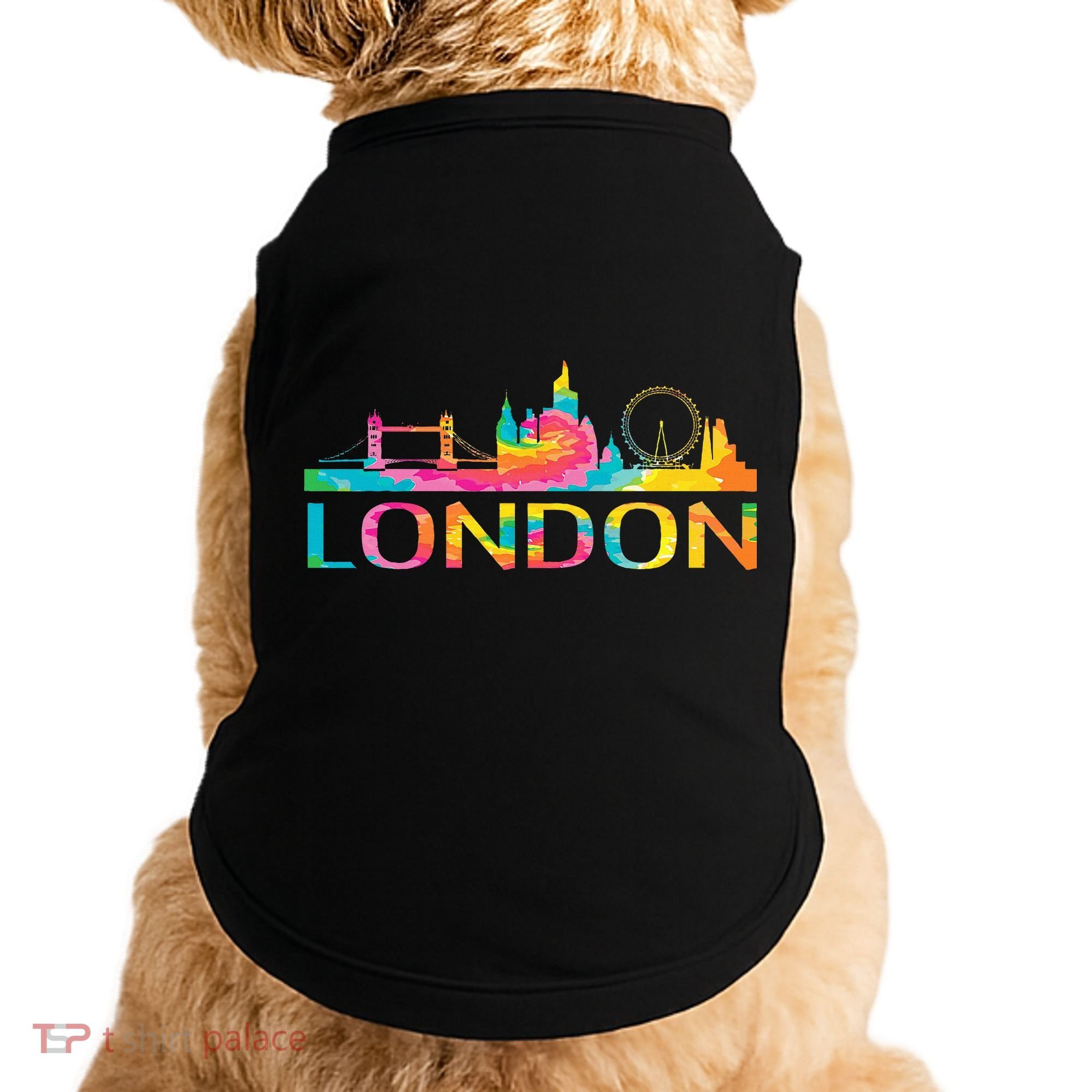 England London Uk British London Doggie Tank