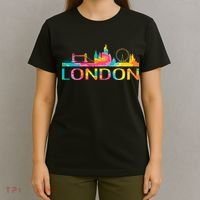 England London Uk British London T-Shirt thumb 4