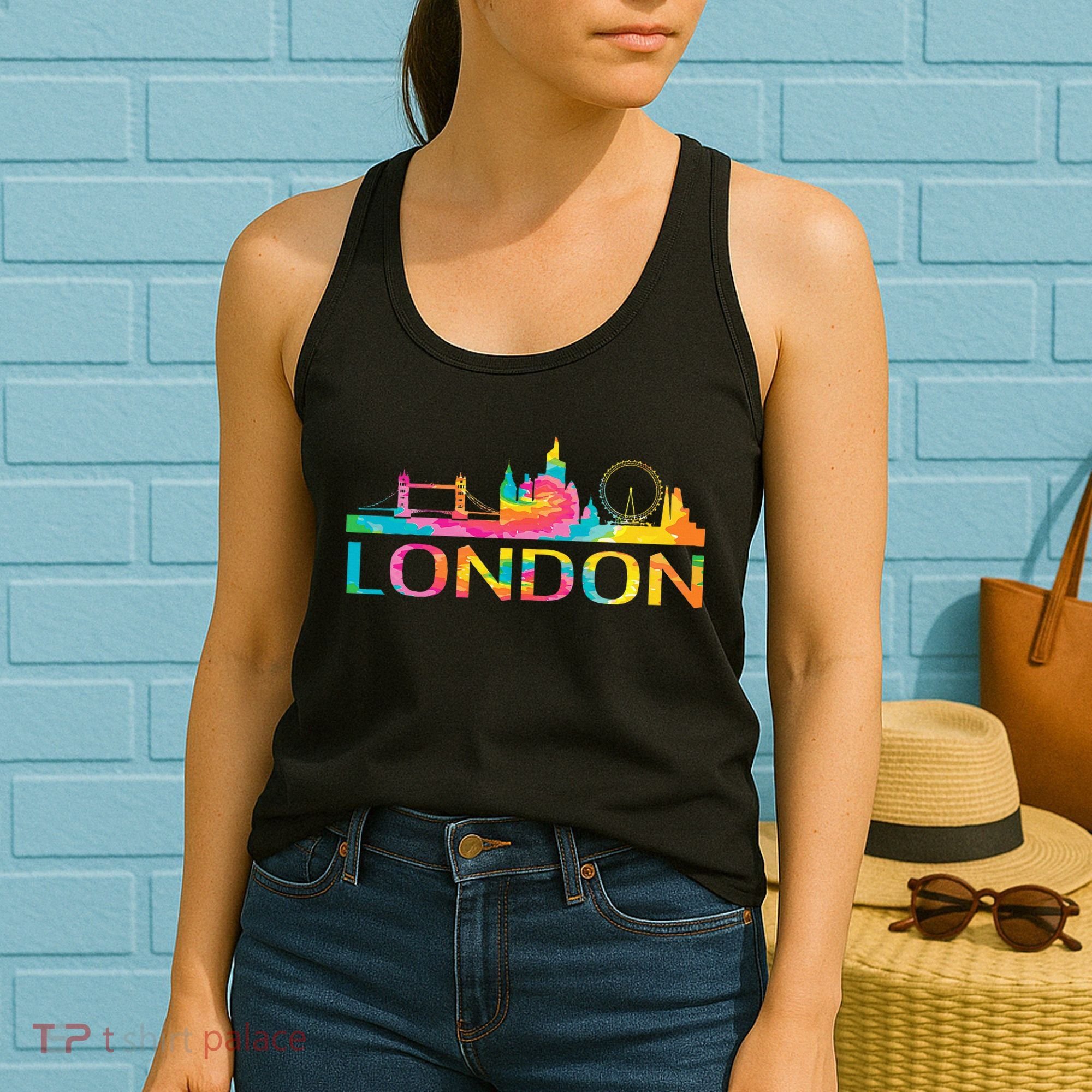 England London Uk British London Women's Tank Top