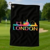 England London Uk British London Golf Towel thumb 1