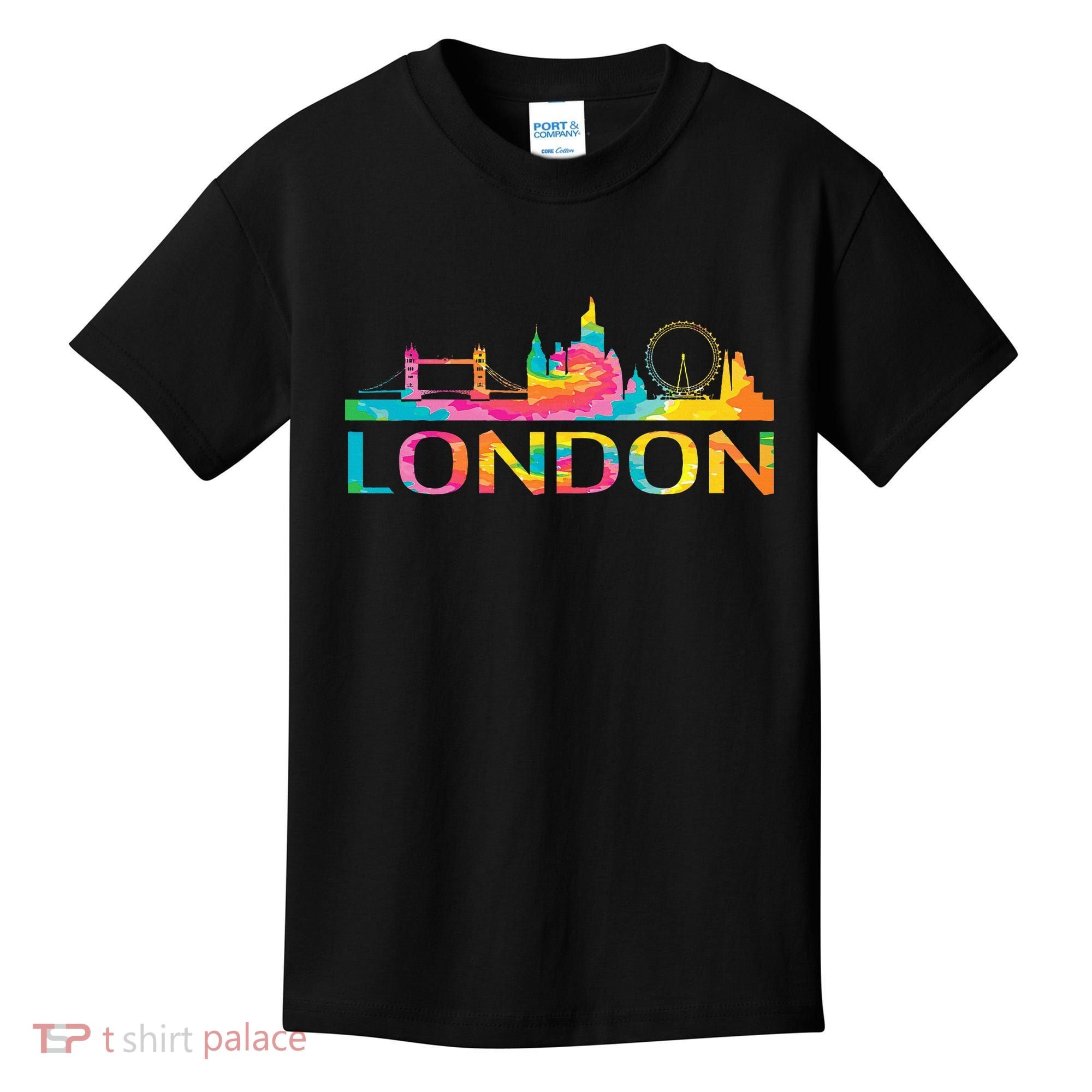 England London Uk British London Kids T-Shirt