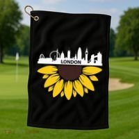 England London Uk British London Golf Towel thumb 1