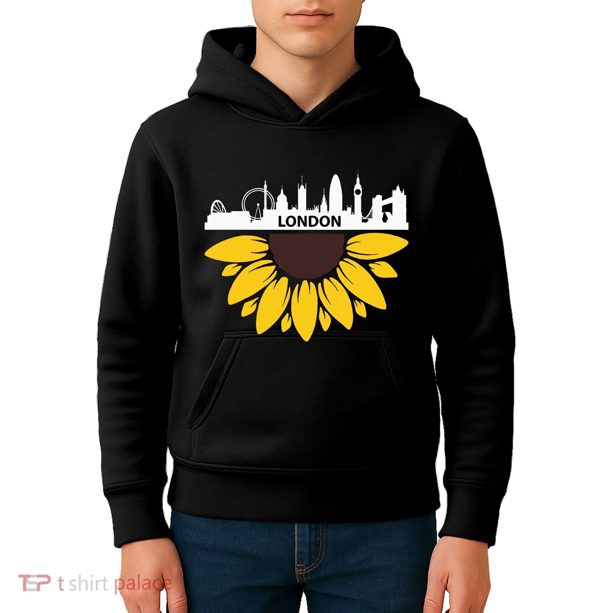 England London Uk British London Kids Hoodie