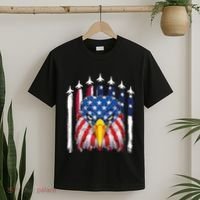 Eagle Mullet 4th Of July USA American Flag Merica T-Shirt thumb 2