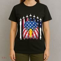 Eagle Mullet 4th Of July USA American Flag Merica T-Shirt thumb 4