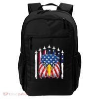 Eagle Mullet 4th Of July USA American Flag Merica Backpack thumb 0