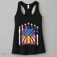 Eagle Mullet 4th Of July USA American Flag Merica Women's Tank Top thumb 3