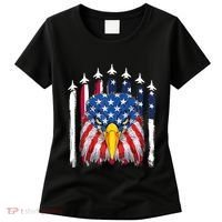 Eagle Mullet 4th Of July USA American Flag Merica Women's T-Shirt thumb 0