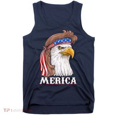 Eagle Mullet 4th Of July USA American Flag Merica Tank Top