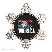 Eagle Mullet 4th Of July Gift USA American Flag Merica Cool Gift Ornament thumb 0