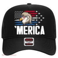 Eagle Mullet 4th Of July Gift USA American Flag Merica Cool Gift Hat thumb 0