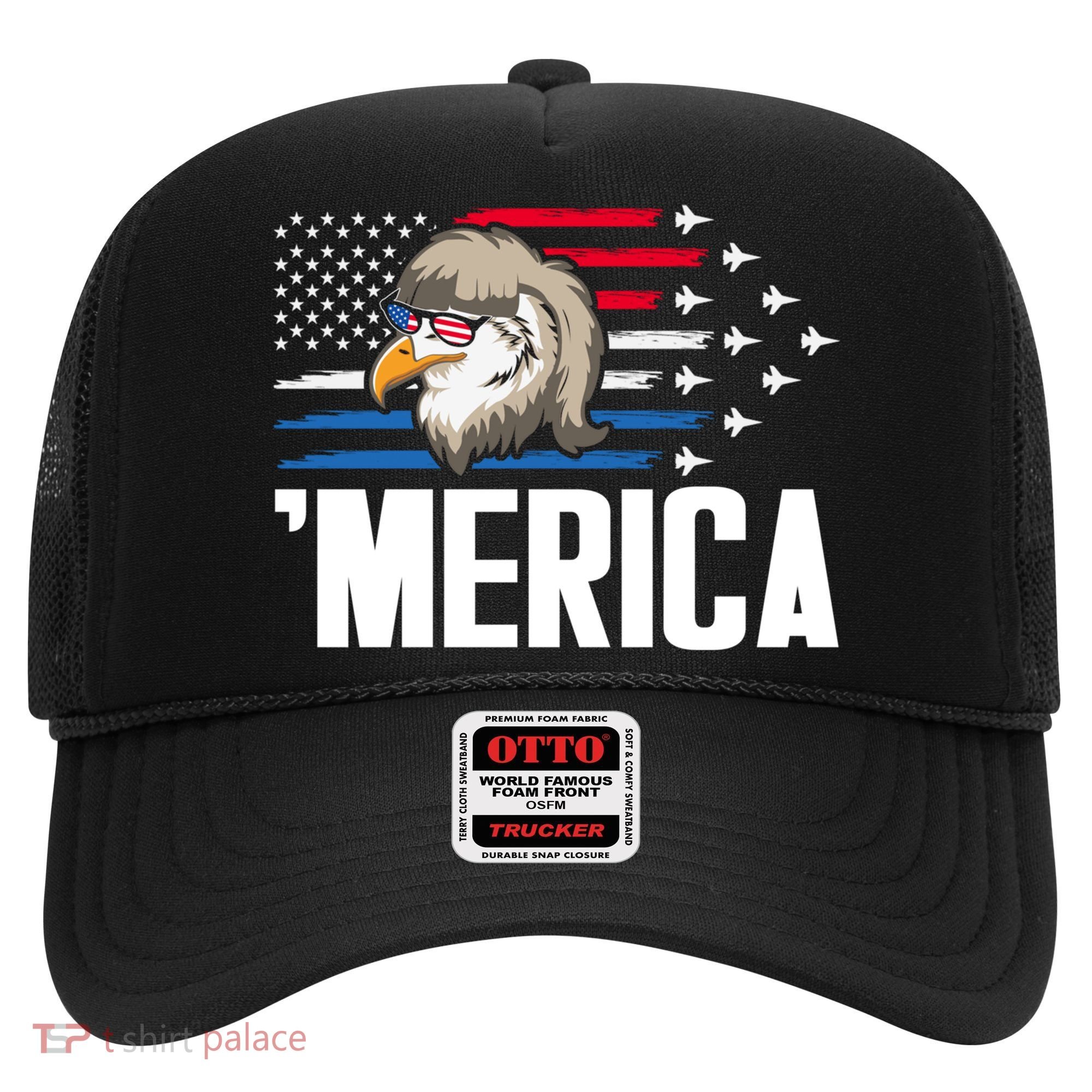 Eagle Mullet 4th Of July Gift USA American Flag Merica Cool Gift Hat