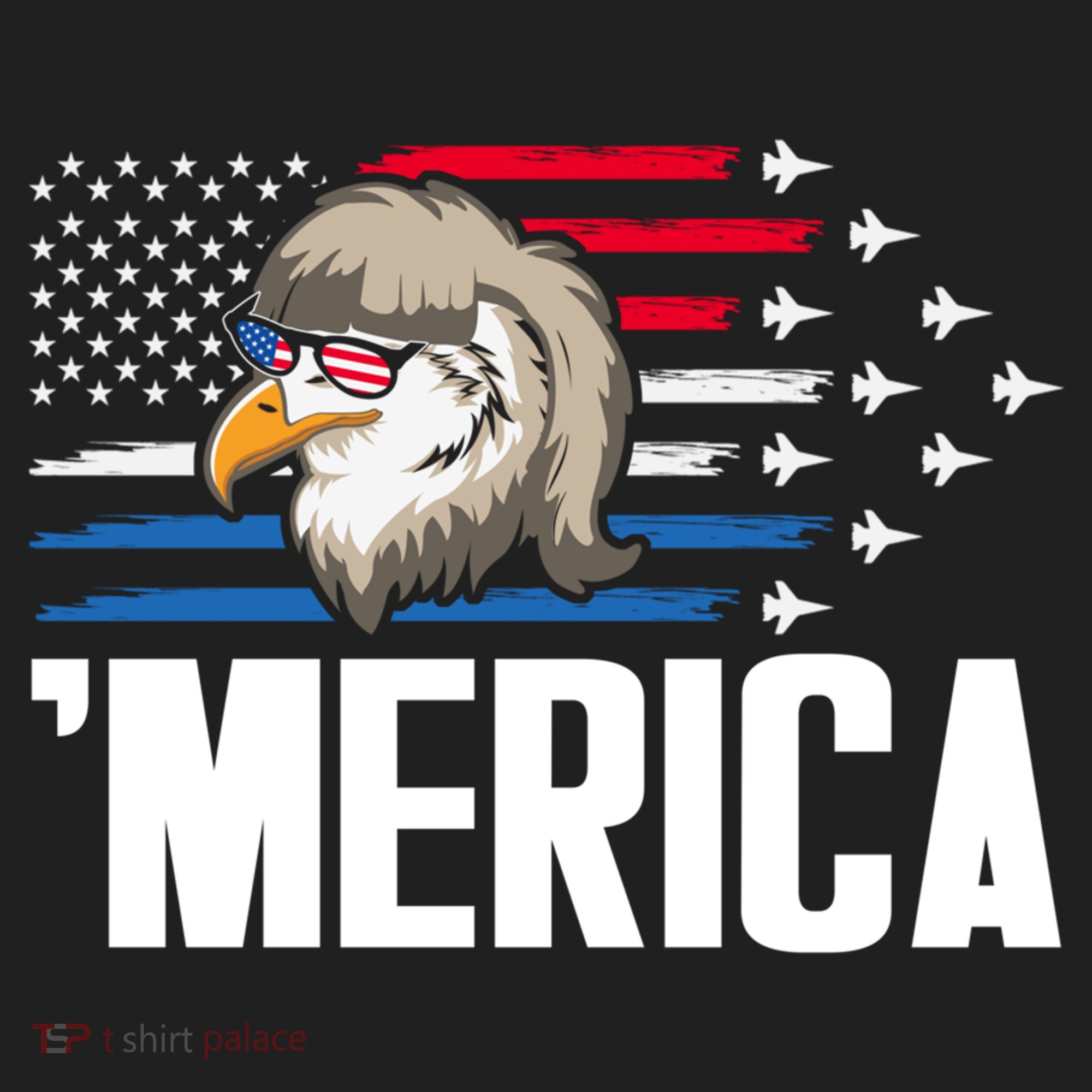 Eagle Mullet 4th Of July Gift USA American Flag Merica Cool Gift Hat