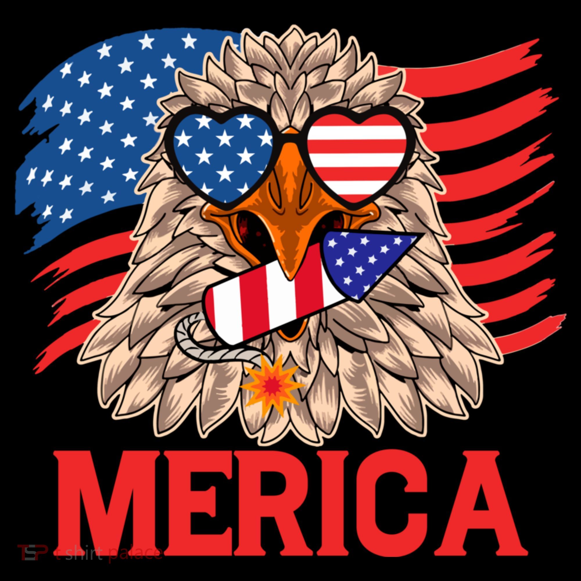 Eagle Mullet 4th Of July USA American Flag Merica Coffee Mug