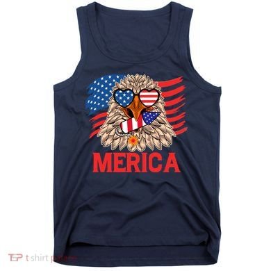 Eagle Mullet 4th Of July USA American Flag Merica Tank Top