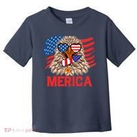 Eagle Mullet 4th Of July USA American Flag Merica Toddler T-Shirt thumb 0