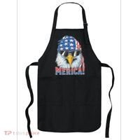Eagle Merica 4th Of July Merica American Apron thumb 0