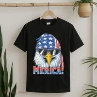Eagle Merica 4th Of July Merica American T-Shirt thumb 2