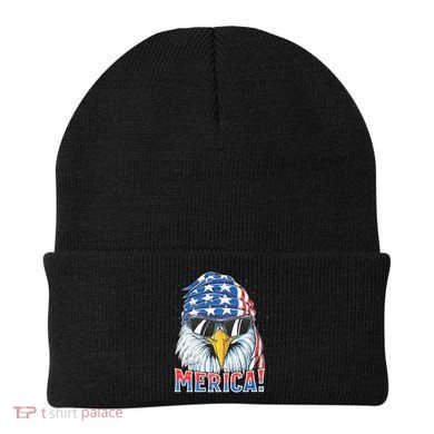 Eagle Merica 4th Of July Merica American Beanie
