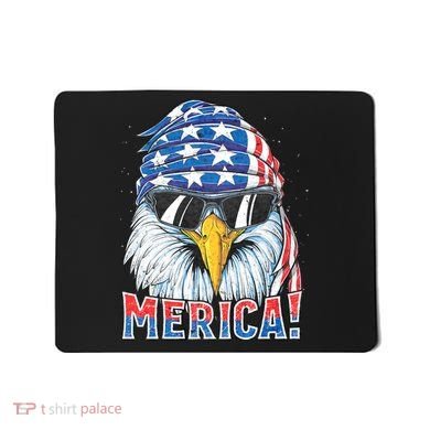 Eagle Merica 4th Of July Merica American Mousepad
