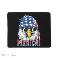 Eagle Merica 4th Of July Merica American Mousepad thumb 0