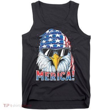 Eagle Merica 4th Of July Merica American Tank Top