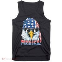 Eagle Merica 4th Of July Merica American Tank Top thumb 0