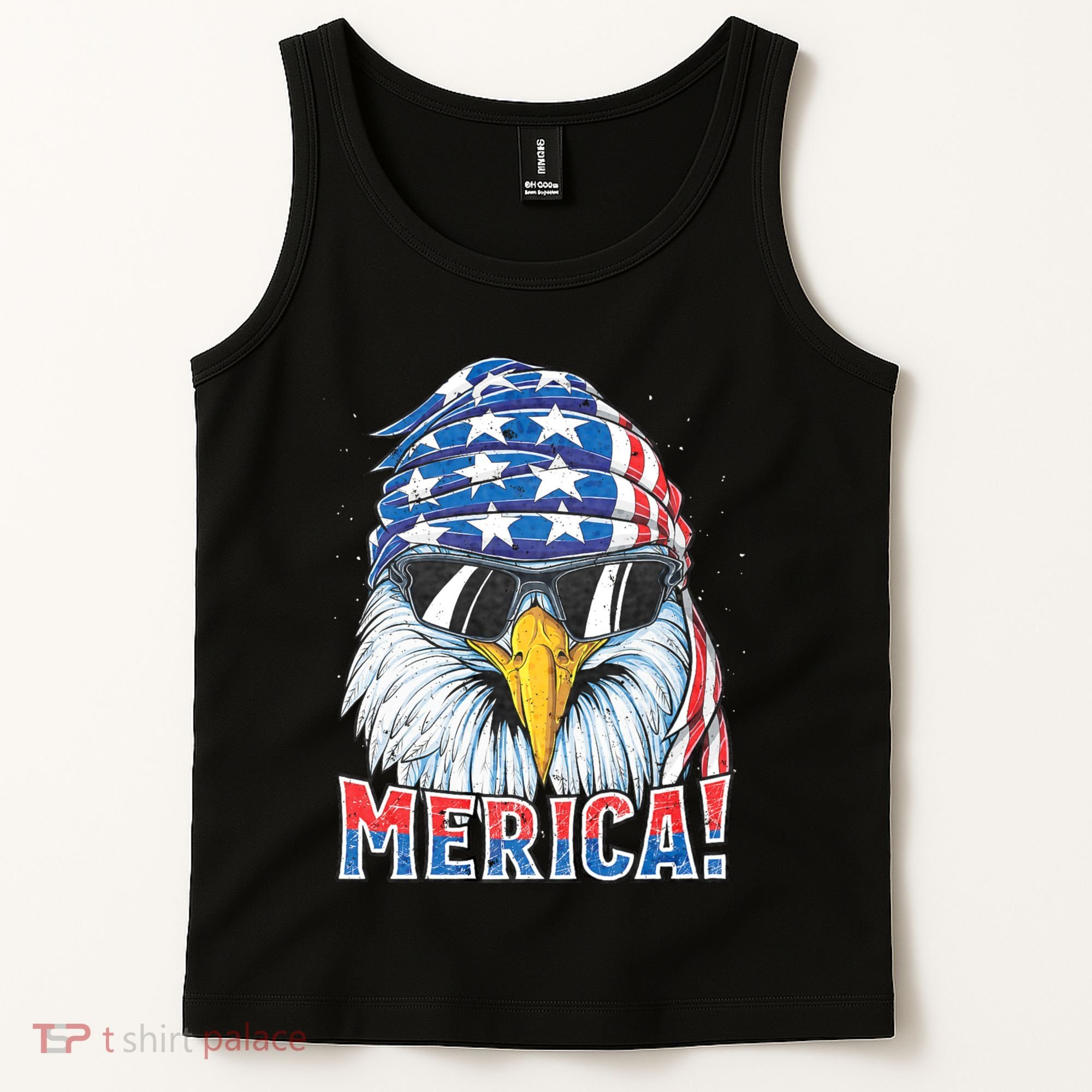 Eagle Merica 4th Of July Merica American Tank Top