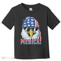Eagle Merica 4th Of July Merica American Toddler T-Shirt thumb 0
