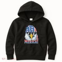 Eagle Merica 4th Of July Merica American Kids Hoodie thumb 0