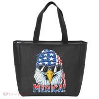 Eagle Merica 4th Of July Merica American Tote Bag thumb 0