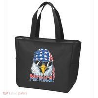 Eagle Merica 4th Of July Merica American Tote Bag thumb 3