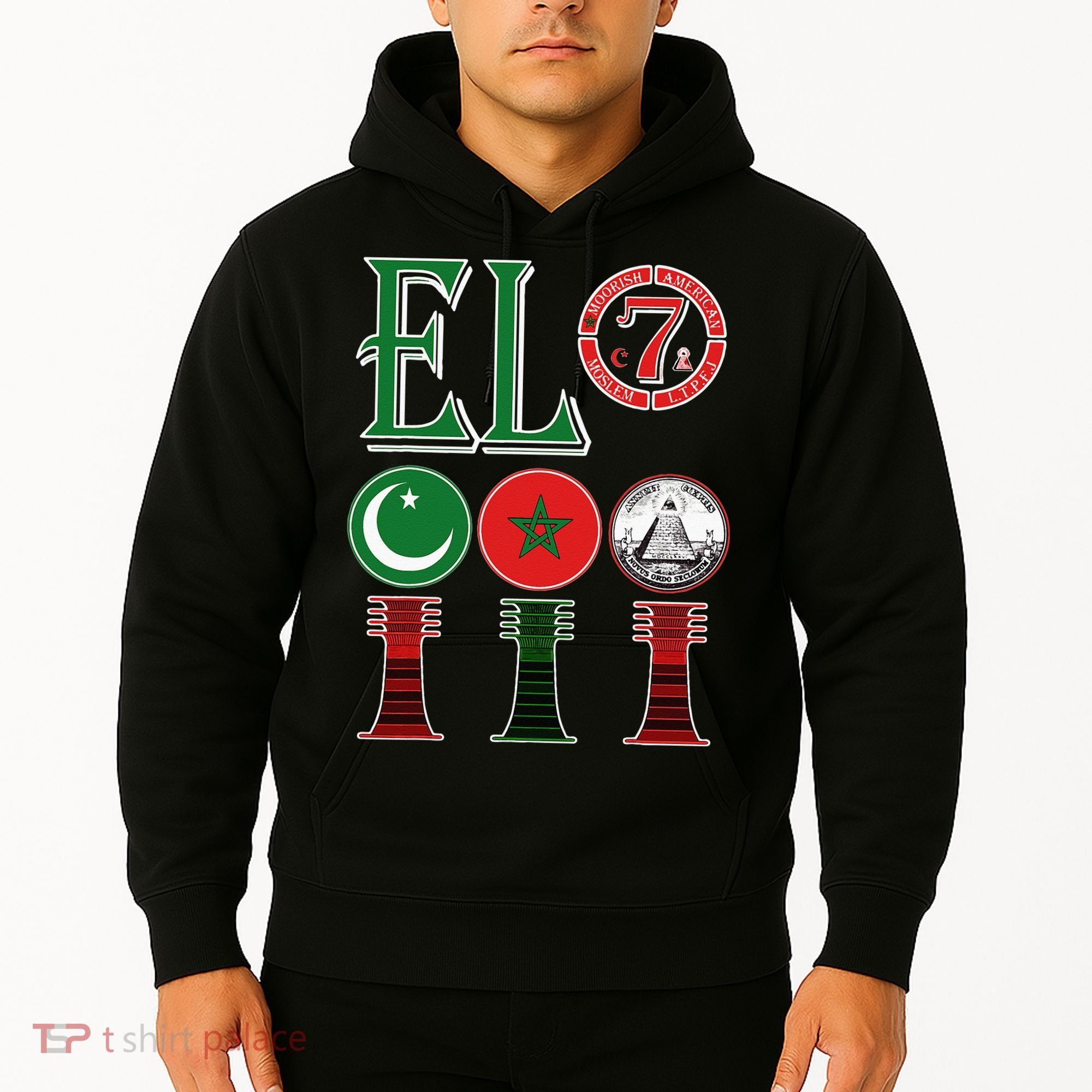 El Moorish American Clothing Hoodie