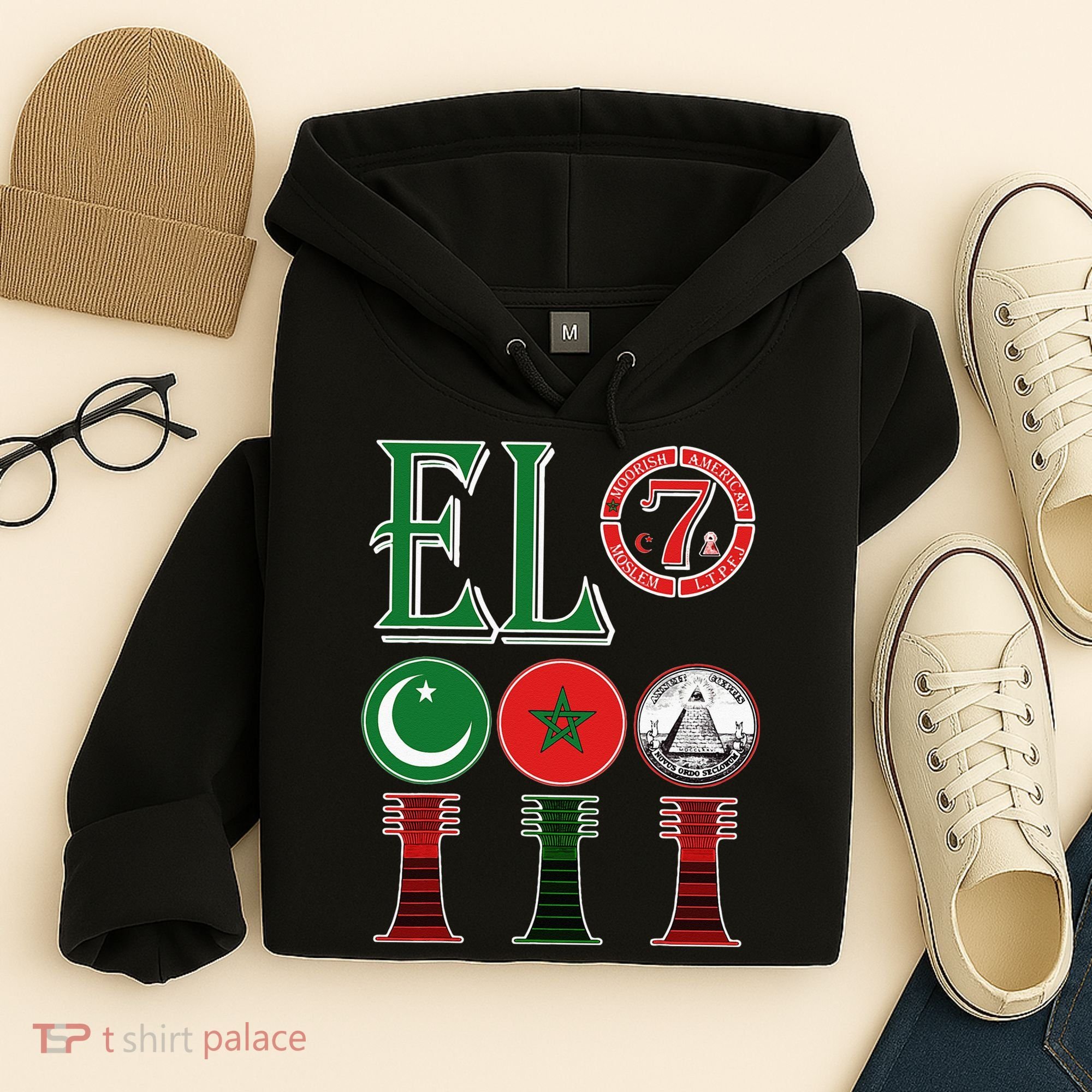 El Moorish American Clothing Hoodie
