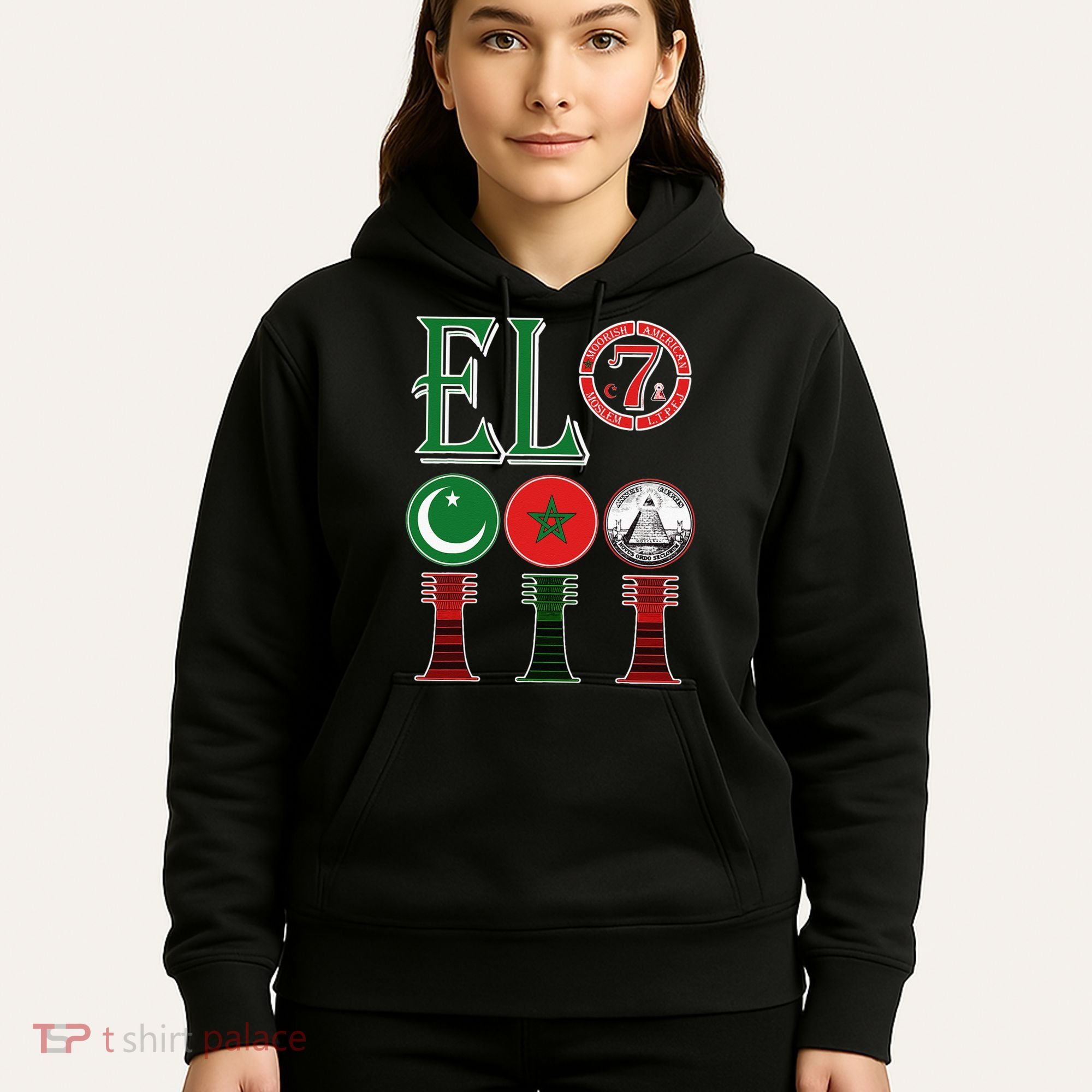 El Moorish American Clothing Hoodie