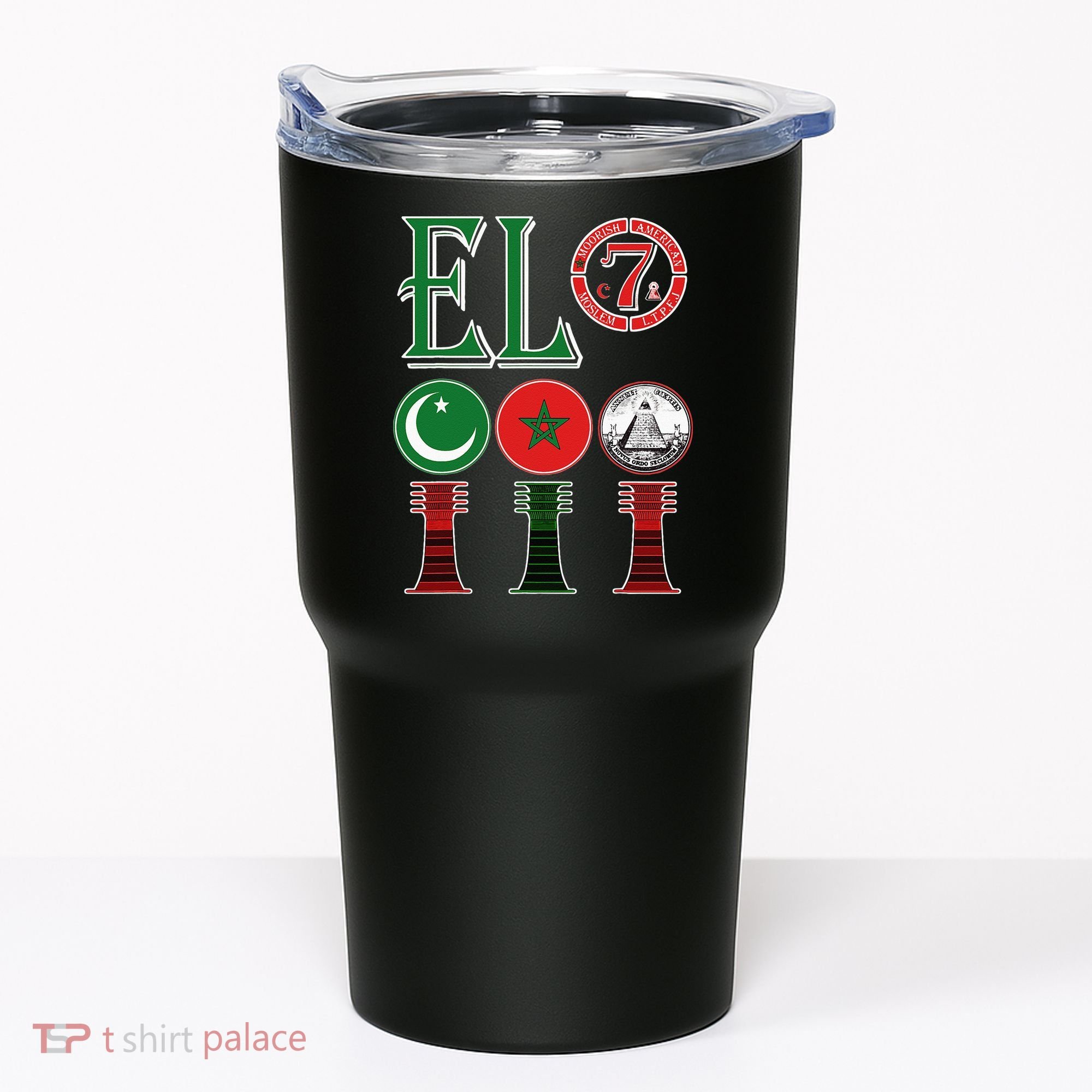 El Moorish American Clothing Tumbler